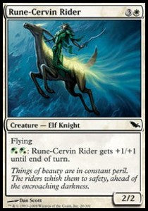 Rune-Cervin Rider - Shadowmoor (Common) [SHM-20]