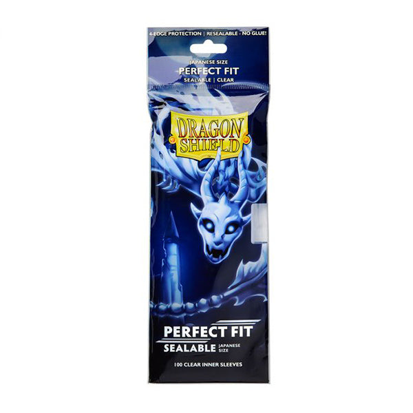 Dragon Shield - Perfect Fit Japanese Size Sleeves - Clear