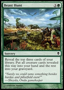 Beast Hunt - Zendikar (Common) [ZEN-158]