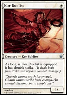Kor Duelist - Zendikar (Uncommon) [ZEN-19]