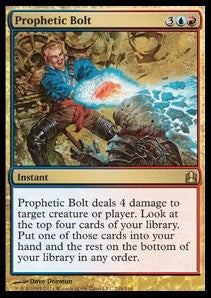 Prophetic Bolt - Commander (Rare) [CMD-219]
