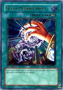 Spell Absorption (V.2 - Ultimate Rare) - Flaming Eternity (Ultimate Rare) [FET-039]