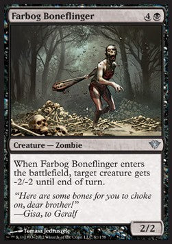 Farbog Boneflinger - Dark Ascension (Uncommon) [DKA-61]