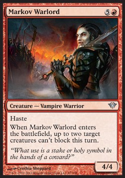 Markov Warlord - Dark Ascension (Uncommon) [DKA-97]