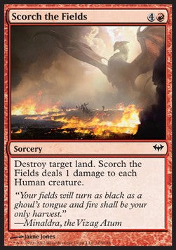 Scorch the Fields - Dark Ascension (Common) [DKA-103]