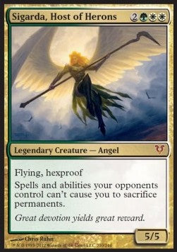 Sigarda, Host of Herons - Avacyn Restored (Mythic) [AVR-210]