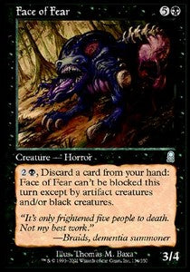 Face of Fear - Odyssey (Uncommon) [ODY-134]