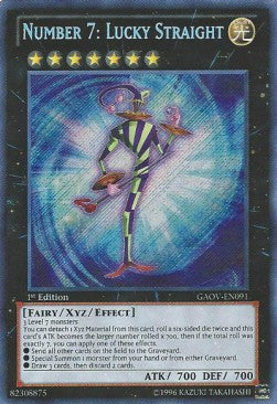 Number 7: Lucky Straight - Galactic Overlord (Secret Rare) [GAOV-091]