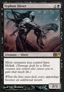 Syphon Sliver - Magic 2014 (Rare) [M14-117]