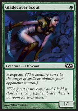 Gladecover Scout - Magic 2014 (Common) [M14-176]