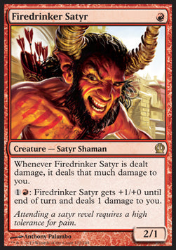 Firedrinker Satyr - Theros (Rare) [THS-122]