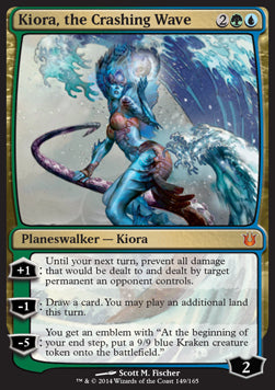Kiora, the Crashing Wave - Born of the Gods (Mythic) [BNG-149]