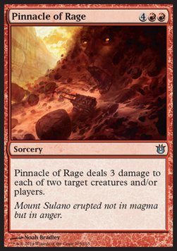 Pinnacle of Rage - Born of the Gods (Uncommon) [BNG-105]