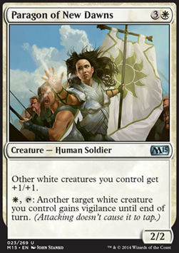 Paragon of New Dawns - Magic 2015 (Uncommon) [M15-23]