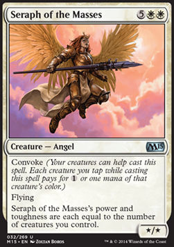 Seraph of the Masses - Magic 2015 (Uncommon) [M15-32]