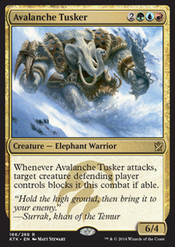 Avalanche Tusker - Khans of Tarkir (Rare) [KTK-166]