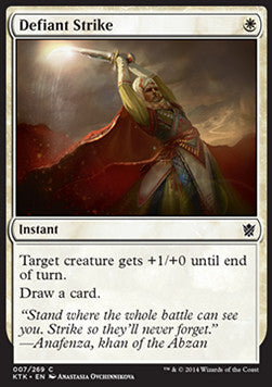 Defiant Strike - Khans of Tarkir (Common) [KTK-7]