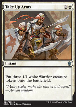Take Up Arms - Khans of Tarkir (Uncommon) [KTK-26]