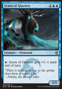 Scion of Glaciers - Khans of Tarkir (Uncommon) [KTK-53]