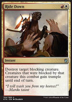Ride Down - Khans of Tarkir (Uncommon) [KTK-194]