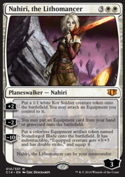 Nahiri, the Lithomancer (V.1) - Commander 2014 (Mythic) [C14-10]