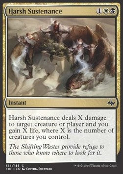 Harsh Sustenance - Fate Reforged (Common) [FRF-154]