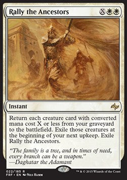 Rally the Ancestors - Fate Reforged (Rare) [FRF-22]
