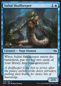 Sultai Skullkeeper - Fate Reforged (Common) [FRF-53]
