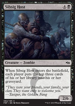 Sibsig Host - Fate Reforged (Common) [FRF-82]