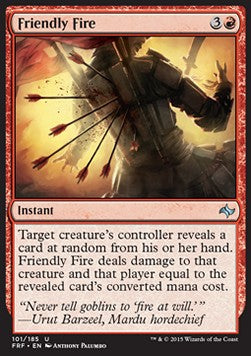 Friendly Fire - Fate Reforged (Uncommon) [FRF-101]