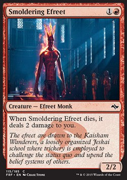 Smoldering Efreet - Fate Reforged (Common) [FRF-115]