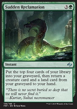 Sudden Reclamation - Fate Reforged (Uncommon) [FRF-139]