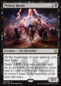 Pitiless Horde - Dragons of Tarkir (Rare) [DTK-112]