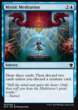 Mystic Meditation - Dragons of Tarkir (Common) [DTK-64]