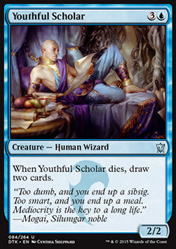 Youthful Scholar - Dragons of Tarkir (Uncommon) [DTK-84]