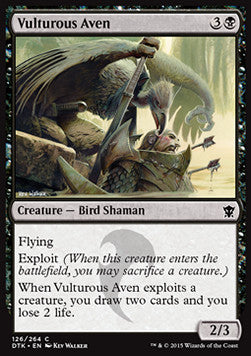 Vulturous Aven - Dragons of Tarkir (Common) [DTK-126]