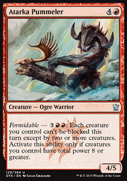 Atarka Pummeler - Dragons of Tarkir (Uncommon) [DTK-129]