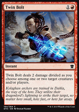 Twin Bolt - Dragons of Tarkir (Common) [DTK-164]
