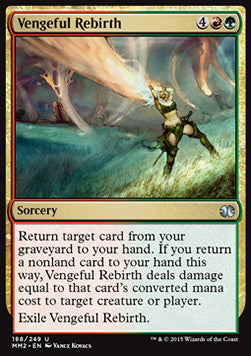 Vengeful Rebirth - Modern Masters 2015 (Uncommon) [MM2-188]