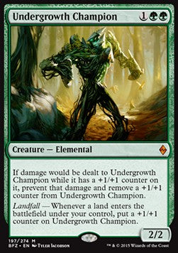 Undergrowth Champion - Battle for Zendikar (Mythic) [BFZ-197]