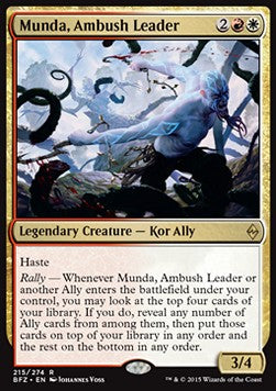 Munda, Ambush Leader - Battle for Zendikar (Rare) [BFZ-215]