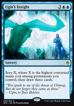 Ugin's Insight - Battle for Zendikar (Rare) [BFZ-87]