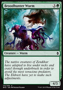 Broodhunter Wurm - Battle for Zendikar (Common) [BFZ-171]