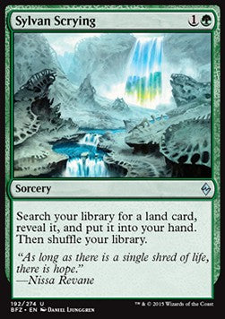 Sylvan Scrying - Battle for Zendikar (Uncommon) [BFZ-192]