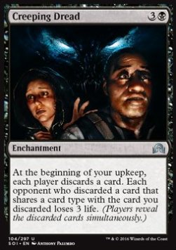 Creeping Dread - Shadows over Innistrad (Uncommon) [SOI-104]