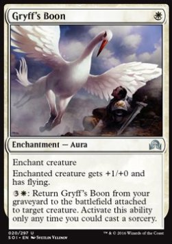 Gryff's Boon - Shadows over Innistrad (Uncommon) [SOI-20]