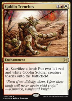 Goblin Trenches - Eternal Masters (Rare) [EMA-203]