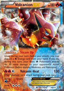 Volcanion EX - Steam Siege (Ultra Rare) [STS-26]