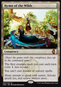 Hymn of the Wilds - Conspiracy: Take the Crown (Mythic) [CN2-7]