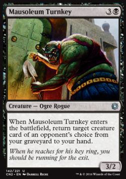 Mausoleum Turnkey - Conspiracy: Take the Crown (Uncommon) [CN2-142]